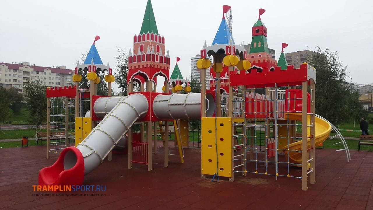 Детская спортивная площадка с игровым комплексом