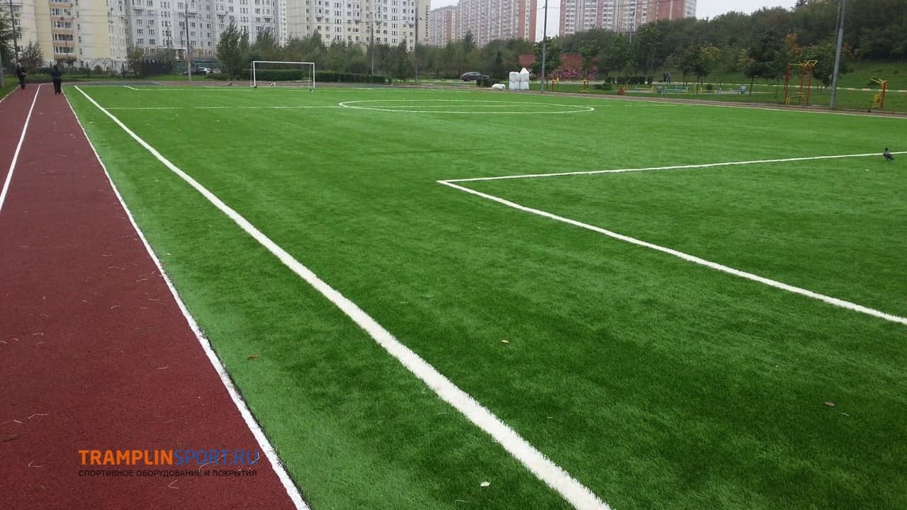 Строительство футбольного поля под ключ