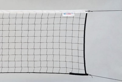 Сетка волейбольная с металлическим тросом диаметр шнура 2,2