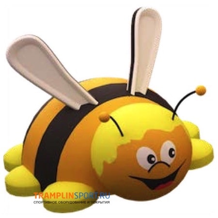 Фигура Пчелка 3D из резиновой крошки для детской площадки